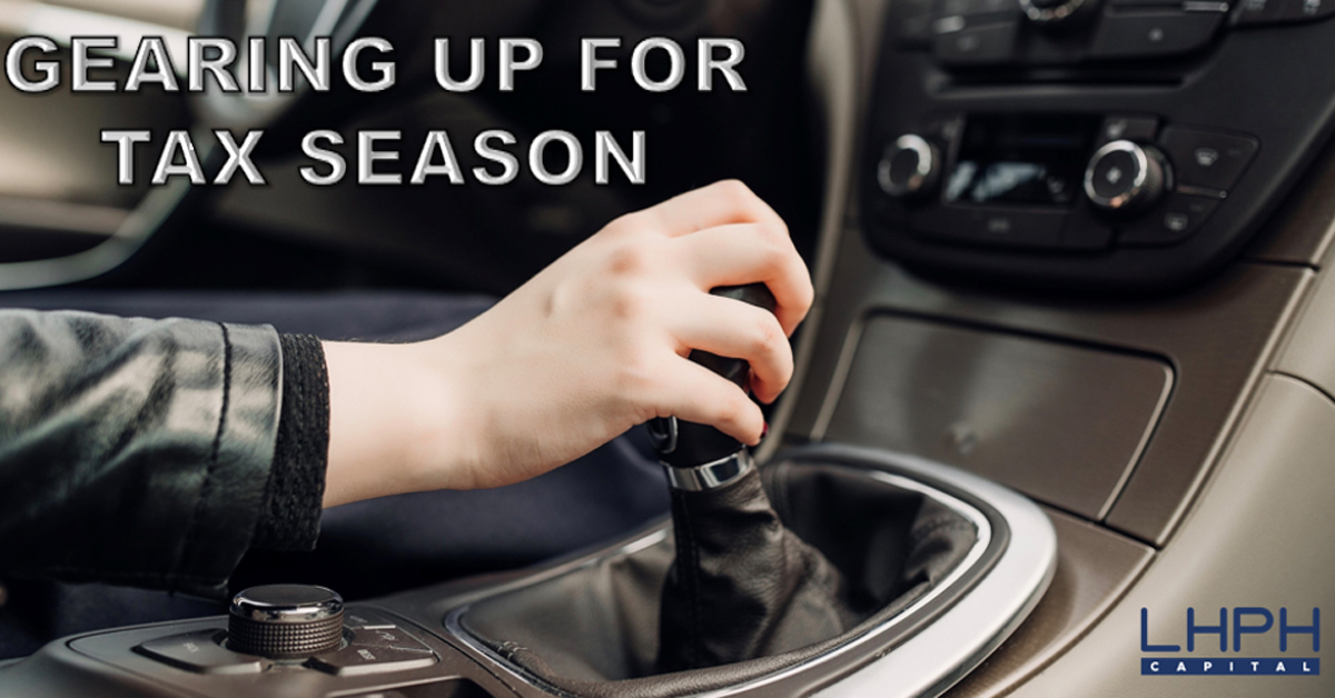 Person changing gear in a car